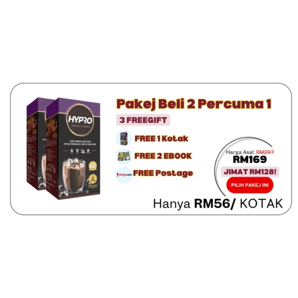Hypro Choc - 2 Kotak Percuma 1
