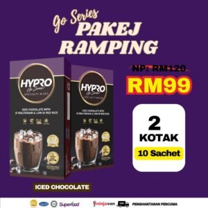 Hypro Go Choc - 2 Kotak