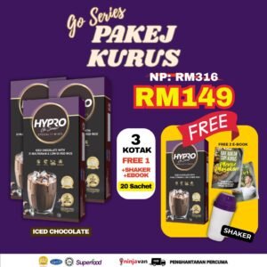 Hypro Go Choc - 3 Kotak Percuma 1
